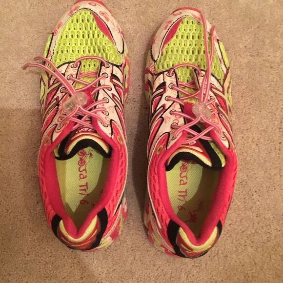 ASICS Gel-Noosa Tri 6 Athletic T163N Sport Running Shoes - Picture 4 of 7